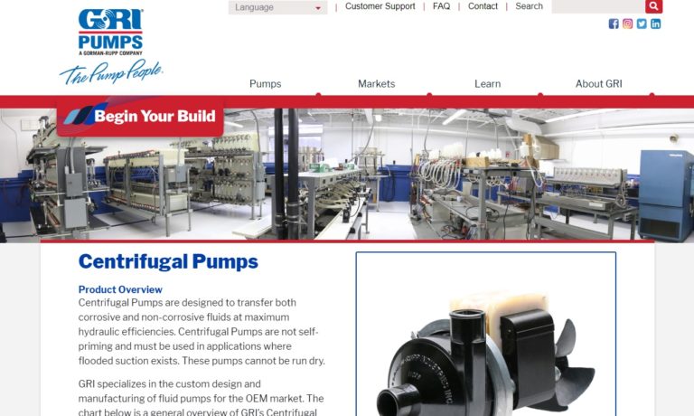 GRI PUMPS/ A Gorman-Rupp Company