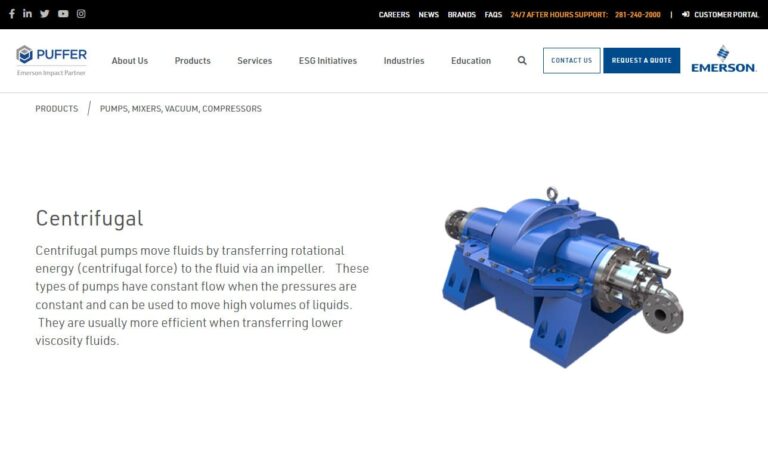 Puffer Sweiven Rotating Equipment